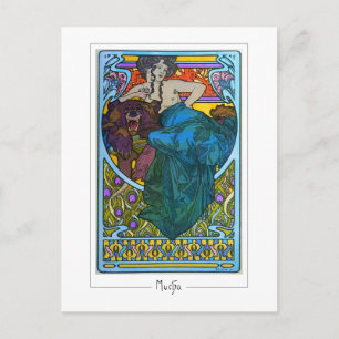 Alphonse Mucha #176 - Kunstpostkarte Postkarte