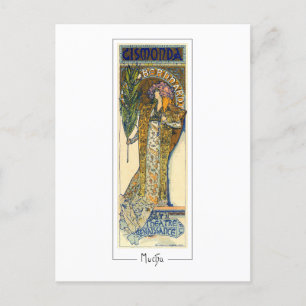 Alphonse Mucha #198 - Fine Art Postcard Postkarte