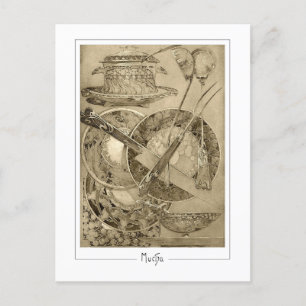 Alphonse Mucha #210 - Fine Art Postcard Postkarte