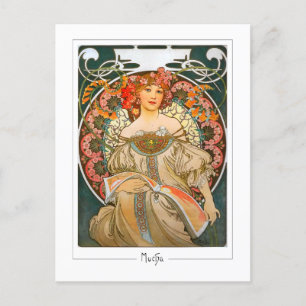 Alphonse Mucha #214 - Fine Art Postcard Postkarte