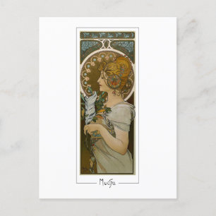 Alphonse Mucha #260 - Fine Art Postcard Postkarte