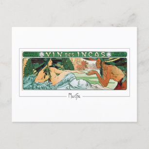 Alphonse Mucha #273 - Fine Art Postcard Postkarte