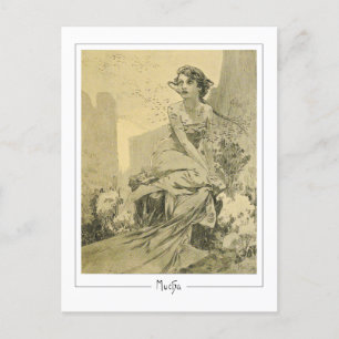 Alphonse Mucha #290 - Fine Art Postcard Postkarte