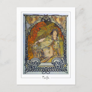 Alphonse Mucha #300 - Fine Art Postcard Postkarte