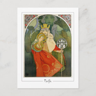 Alphonse Mucha #312 - Fine Art Postcard Postkarte