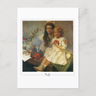 Alphonse Mucha #331 - Fine Art Postcard Postkarte