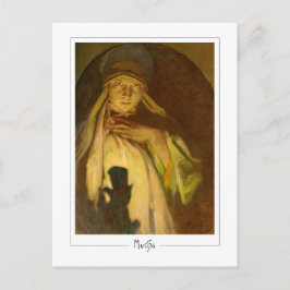 Alphonse Mucha #334 - Fine Art Postcard Postkarte