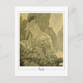 Alphonse Mucha #335 - Fine Art Postcard Postkarte