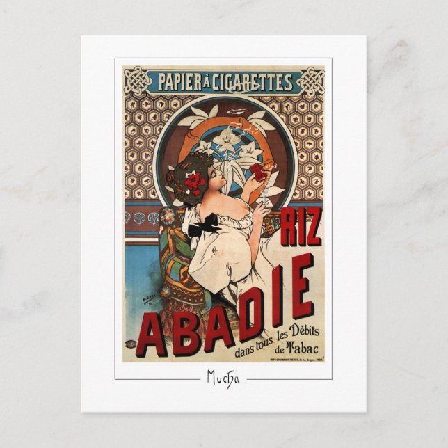 Alphonse Mucha #339 - Fine Art Postcard Postkarte (Vorderseite)