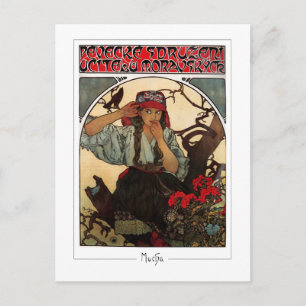 Alphonse Mucha #374 - Kunstpostkarte Postkarte