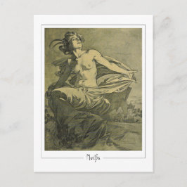 Alphonse Mucha #409 - Fine Art Postcard Postkarte