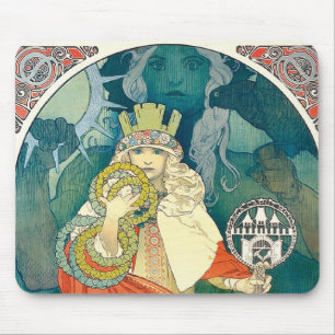 Alphonse Mucha 6. Sokol Festival, 1912 Mousepad
