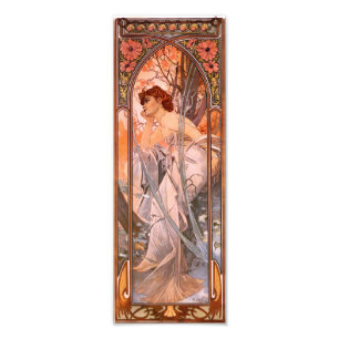 Alphonse Mucha Abendträumerei-Druck Fotodruck