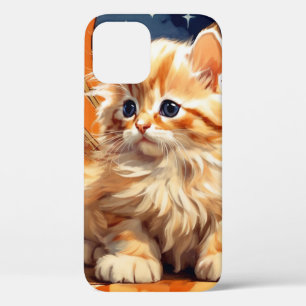 Alphonse Mucha Art Nouveau Orange Cat Case-Mate iPhone Hülle