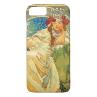 Alphonse Mucha Art Nouveau Princess Hyacinth