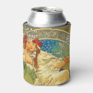 Alphonse Mucha Art Nouveau Prinzessin Hyacinth Dosenkühler