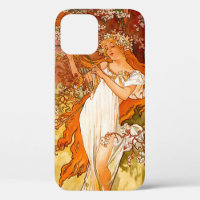 Alphonse Mucha Art Nouveau Spring