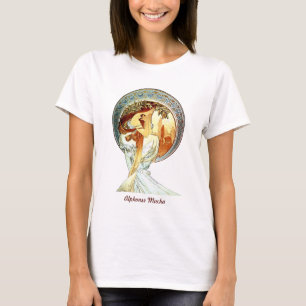 Alphonse Mucha Art Nouveau T - Shirt