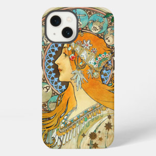 Alphonse Mucha Art Nouveau Zodiac iPhone 13 Hülle