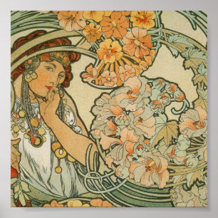 Alphonse Mucha Art Poster