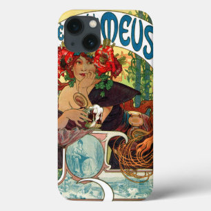 Alphonse Mucha Bieres De La Meuse iPhone 13 Hülle