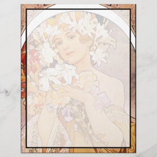 Alphonse Mucha Blume