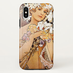 Alphonse Mucha Blume Case-Mate iPhone Hülle