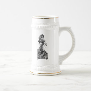 Alphonse Mucha Broken Blossoms Bierglas