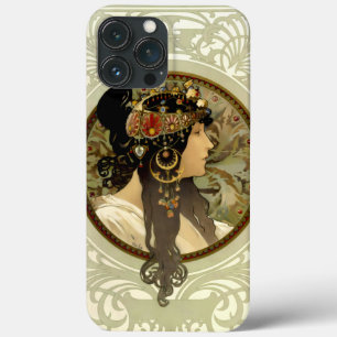 Alphonse Mucha - Byzantinische Köpfe Brünett Case-Mate iPhone Hülle