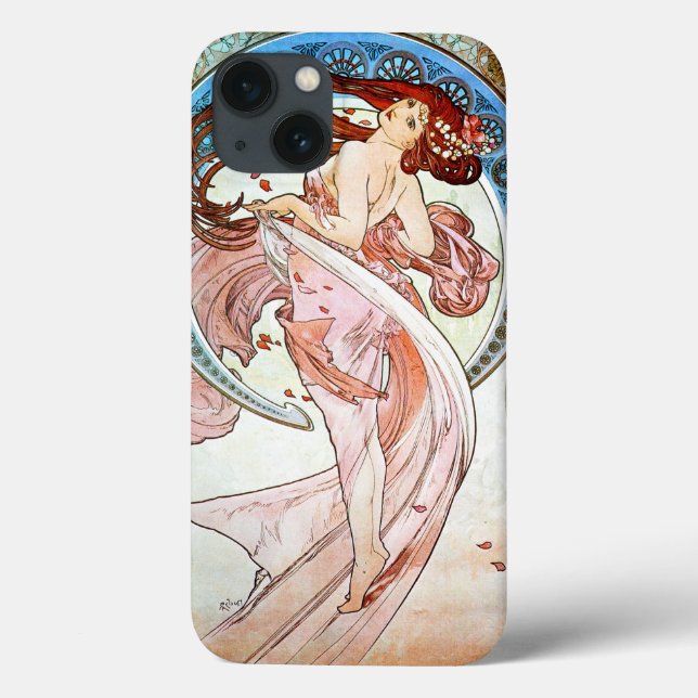 Alphonse Mucha Dance Case-Mate iPhone Hülle (Rückseite)
