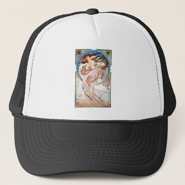 Alphonse Mucha Dance Truckerkappe (Vorderseite)