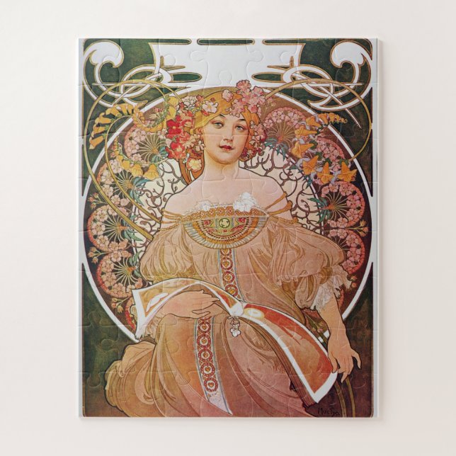 Alphonse Mucha - Daydream Puzzle (Vertikal)