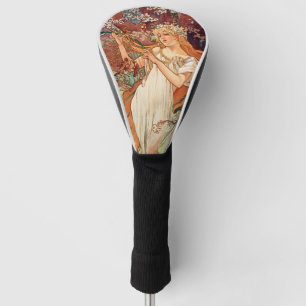 Alphonse Mucha, Die Jahreszeiten (1896) Frühling Golf Headcover
