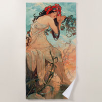 Alphonse Mucha, Die Jahreszeiten, Sommer (1896)