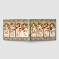 Alphonse Mucha Die vier Jahreszeiten 1897 Art Nouv