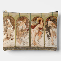 Alphonse Mucha Die vier Jahreszeiten 1897 Art Nouv