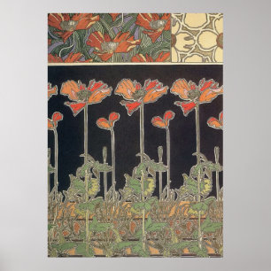 Alphonse Mucha Documents Décoratifs Gallery Poster