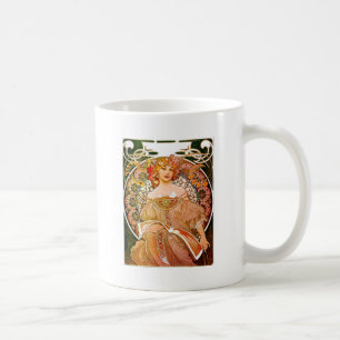 Alphonse Mucha Dreaming (Reverie) Kaffeetasse