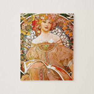 Alphonse Mucha Dreaming (Reverie) Puzzle