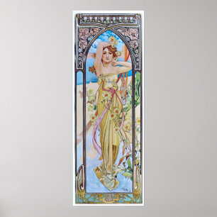 Alphonse Mucha. Eclat Du Jour/Tagesanbruch, 1899 Poster