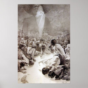 Alphonse Mucha - Eine Illustration von Le Pater Poster