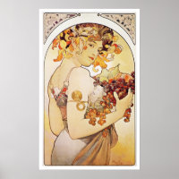 Alphonse Mucha. Fruit/Fruit, c.1897