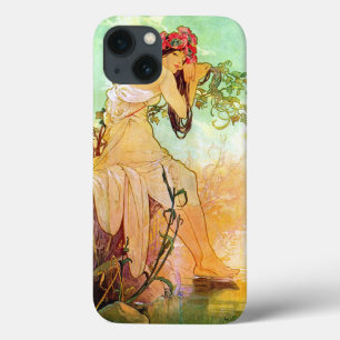 Alphonse Mucha Girl am Teich Case-Mate iPhone Hülle