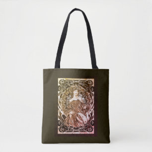 Alphonse Mucha Girl Tasche