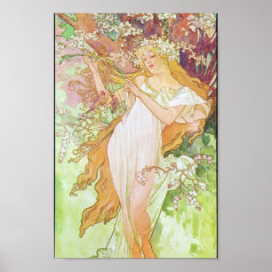 Alphonse Mucha Giro del Malcantone Poster