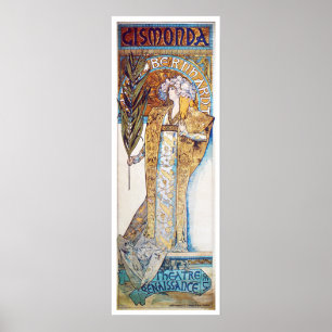 Alphonse Mucha. Gismonda, 1894 Poster