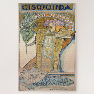 Alphonse Mucha: Gismonda (1894) Puzzle