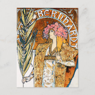 Alphonse Mucha Gismonda Einladung