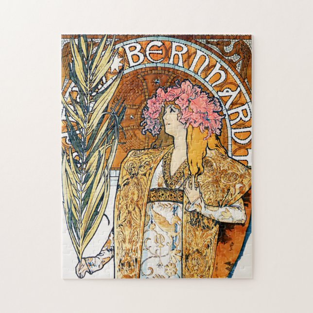 Alphonse Mucha Gismonda Puzzle (Vertikal)