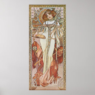 Alphonse Mucha. Herbst/März 1903 Poster